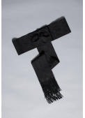 Ceinture Moirée Noire